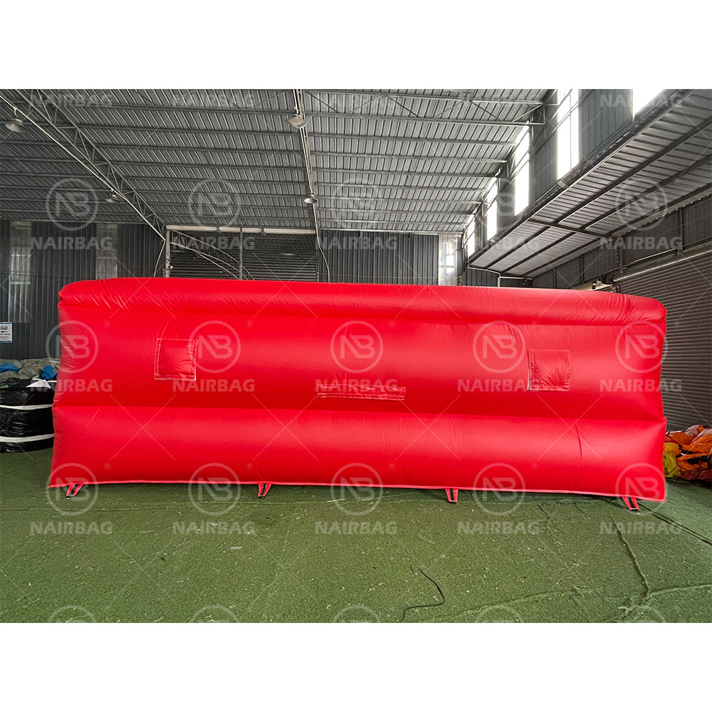 ABSQ-001 7x7x2.15m(22.96*22.96ft) Inflatable BMX Landing Airbag Sport for Freefall Trainning