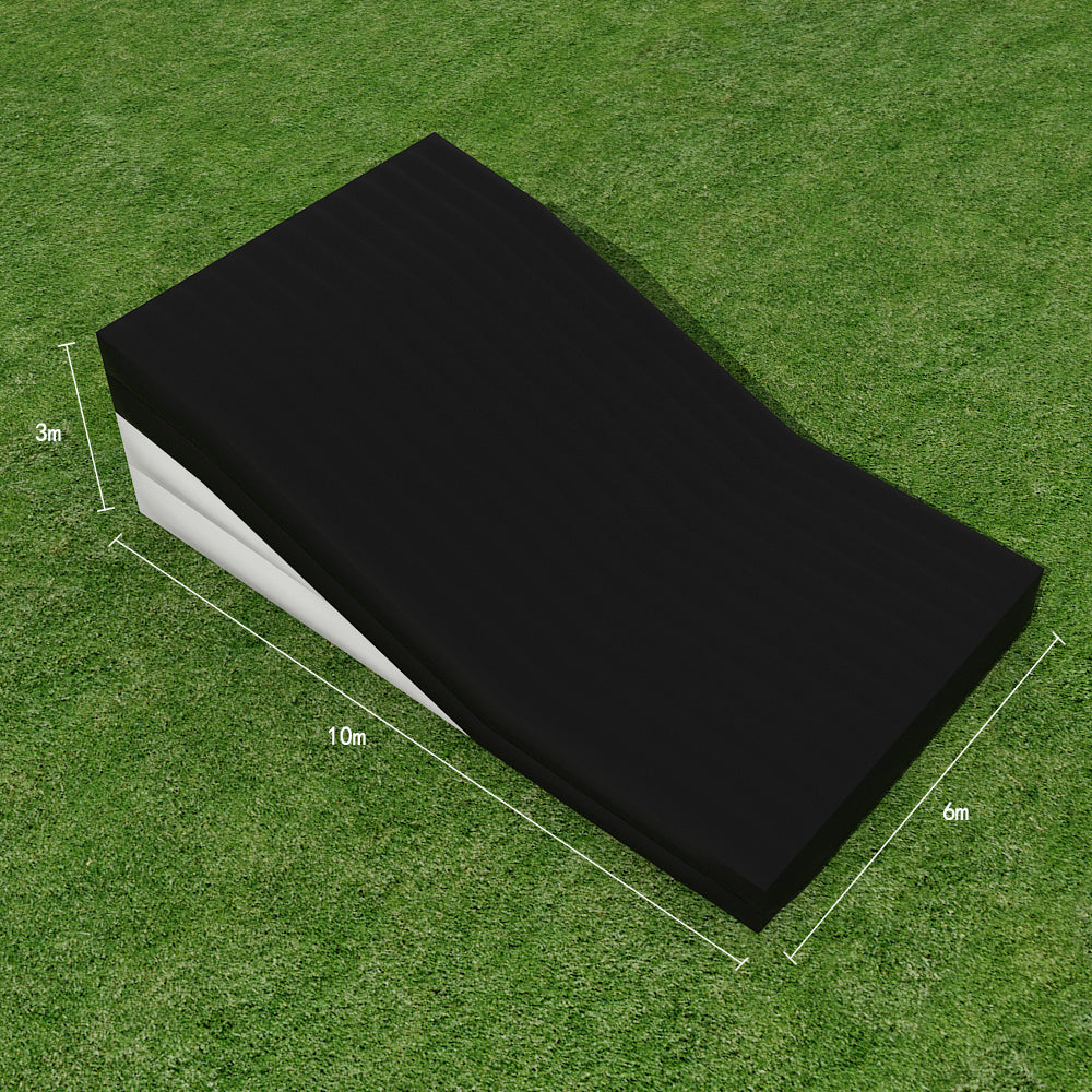 AB-018 10x6x3m Nairbag PVC Inflatable Landing Airbag Pad Bmx Ramp Accept Customized