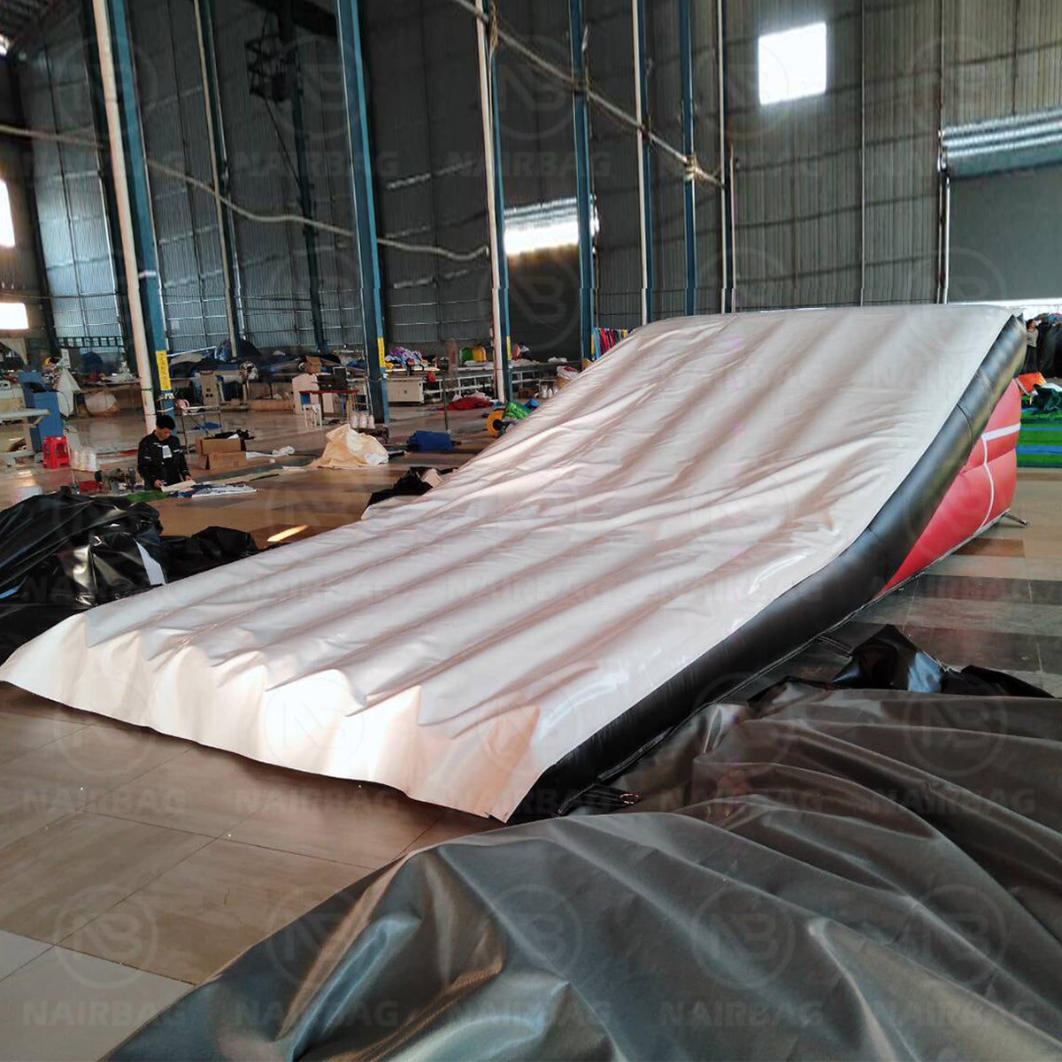 AB-067 Inflatable Stunt Ramp Landing Airbags Used In Sports Events, Stunt Shows, And Training Facilities
