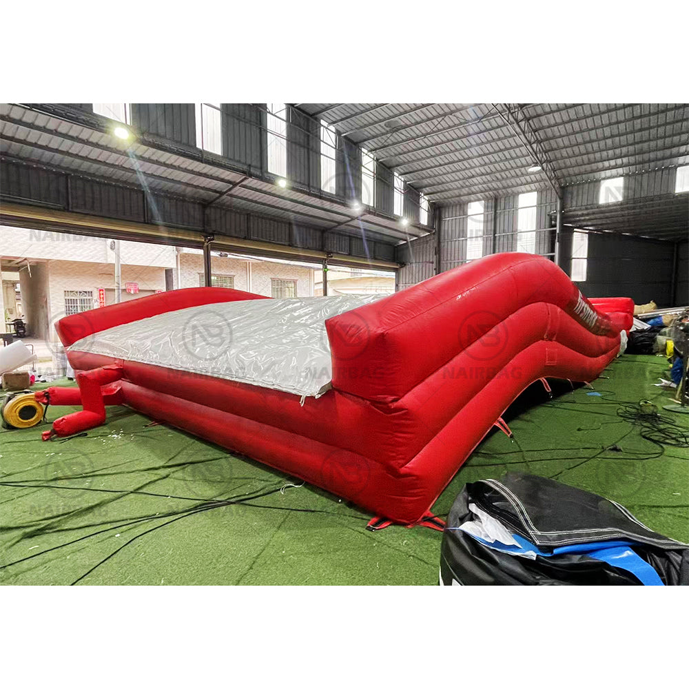 NB-SN017 Inflatable Airbag Landing Pad Ramp for Ski Snowboard Jump Training and Safety