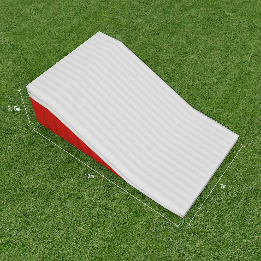 AB-020 Nairbag 12x7x3.5m BMX Inflatable Stunt Jumping Landing Air Ramp