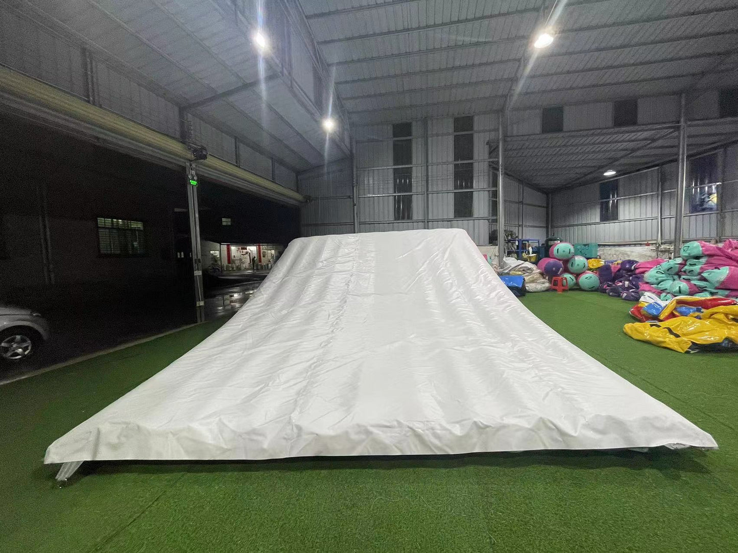 AB-236 Extreme sports landing inflatable bike jump airbag flat stunt bike landing airbag