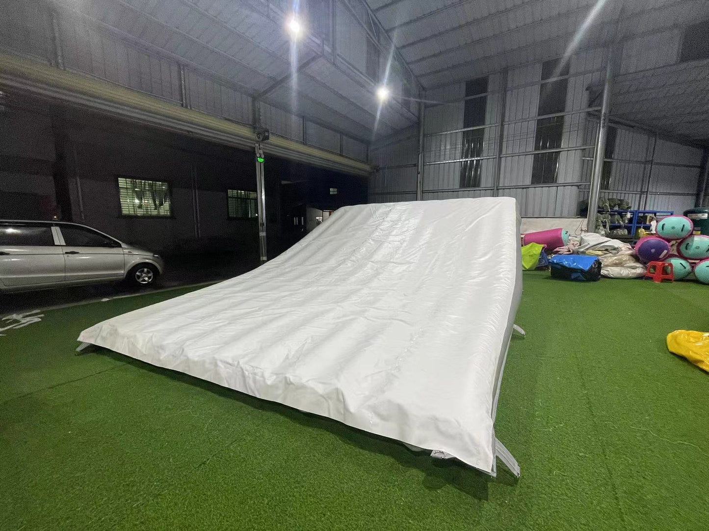 AB-236 Extreme sports landing inflatable bike jump airbag flat stunt bike landing airbag