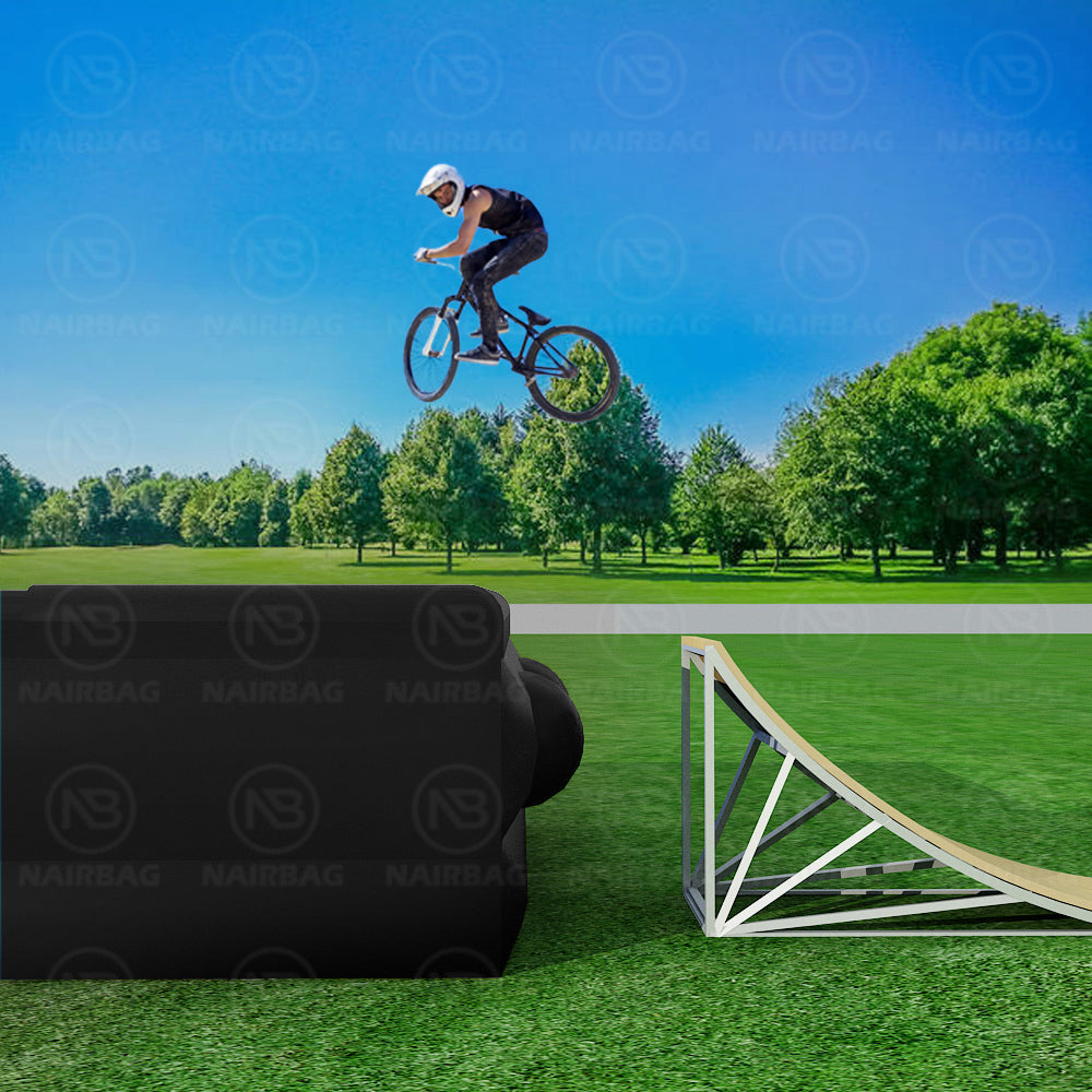 AB-060 All-Around Landing Airbags In Activities Such As Stunt Jumps, Freestyle Skiing Or Snowboarding, Bmx
