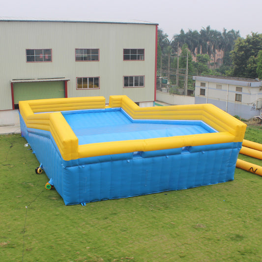 AB-047 Adventure bike park landing airbag freestyle flat jump stunt airbag inflatable bmx airbag