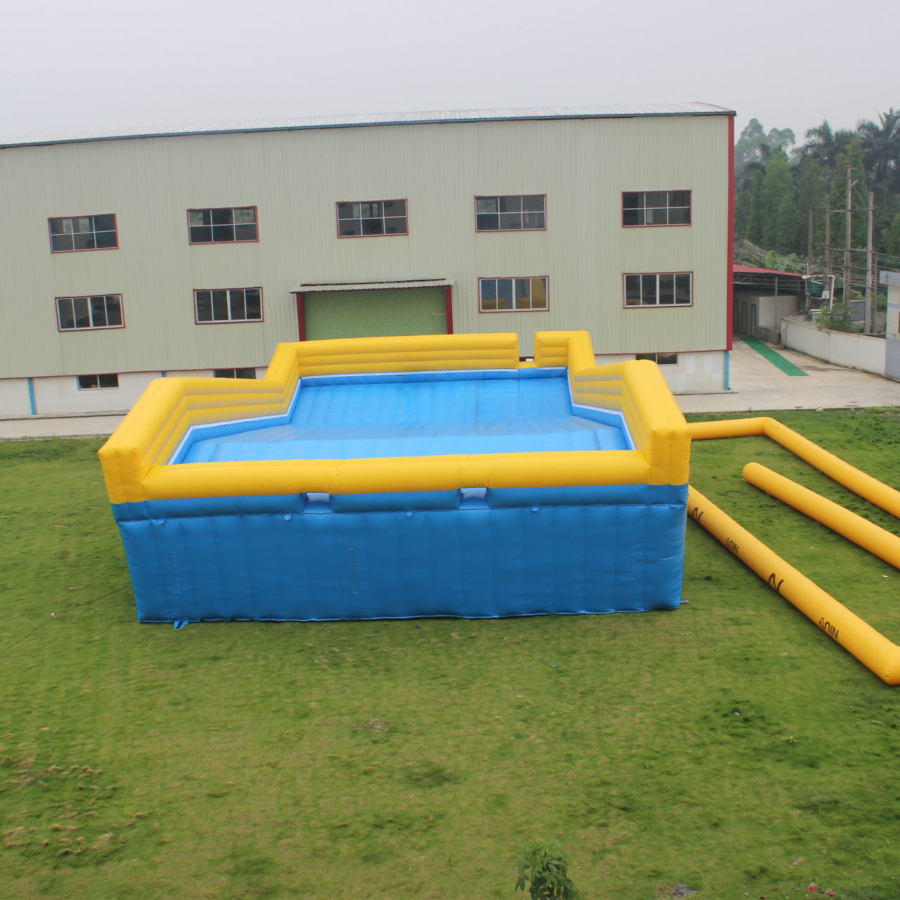 AB-047 Adventure bike park landing airbag freestyle flat jump stunt airbag inflatable bmx airbag