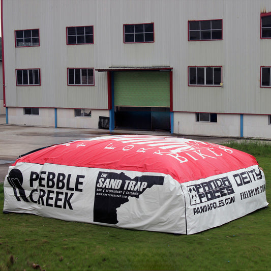 AB-045 Freestyle bike jump airbag BMX  inflatable stunt air bag landing for extreme sport