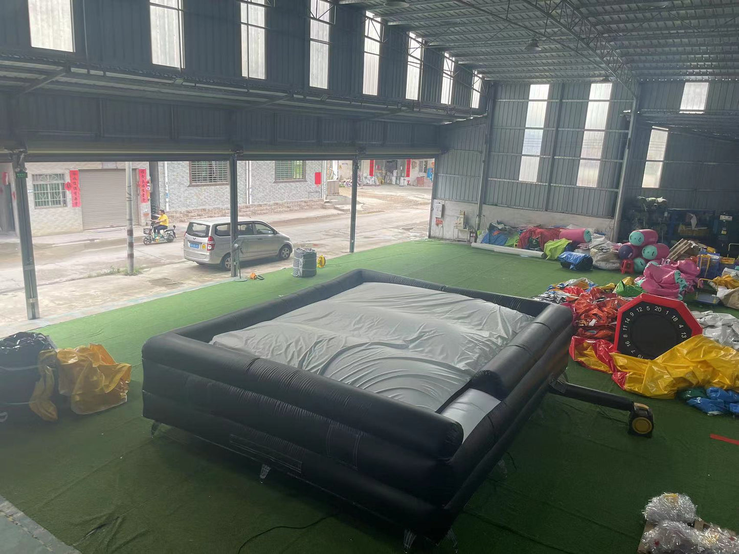 AB-235 Custom gymnastic jump airbag inflatable stunt air bags Inflatable Airpit Bag For Adventure Park