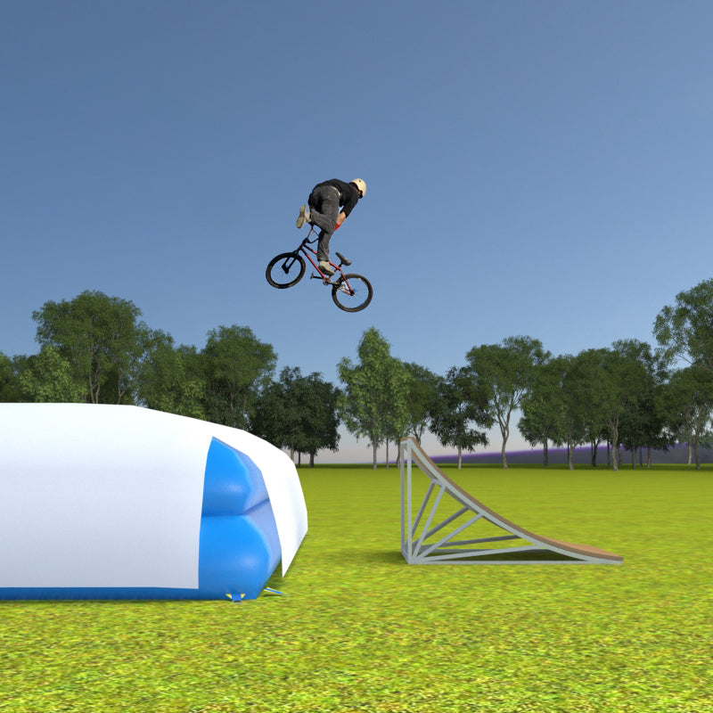 AB-025 Nairbag Safety Freefall Big Inflatable Jump Airbag for Sports Jump Landing