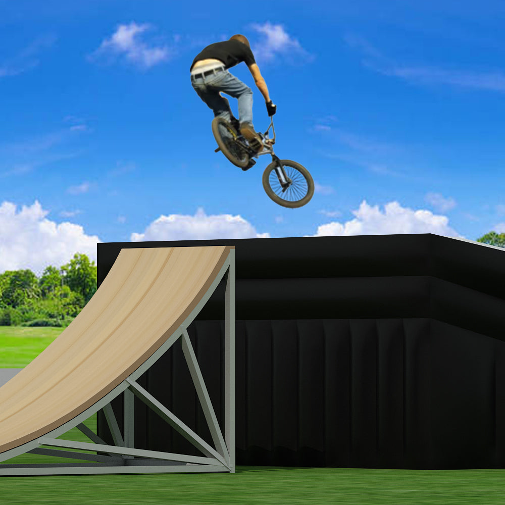 AB-030 BMX air stunt jump airbag inflatable landing airbag