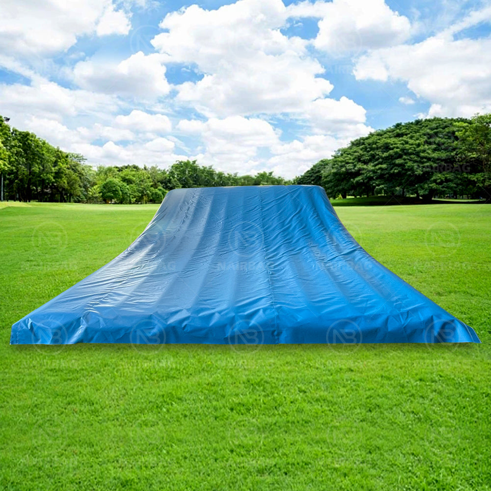 NB-AB250 Size 8x5x2mt BMX Landing Ramp for Tranning  Inflatable Landing Airbag For Bike