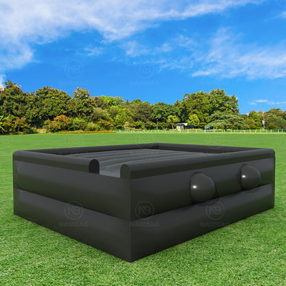 AB-022 50x40x15ft Adventure Park Inflatable Square Stunt Airbag Jumping Flat