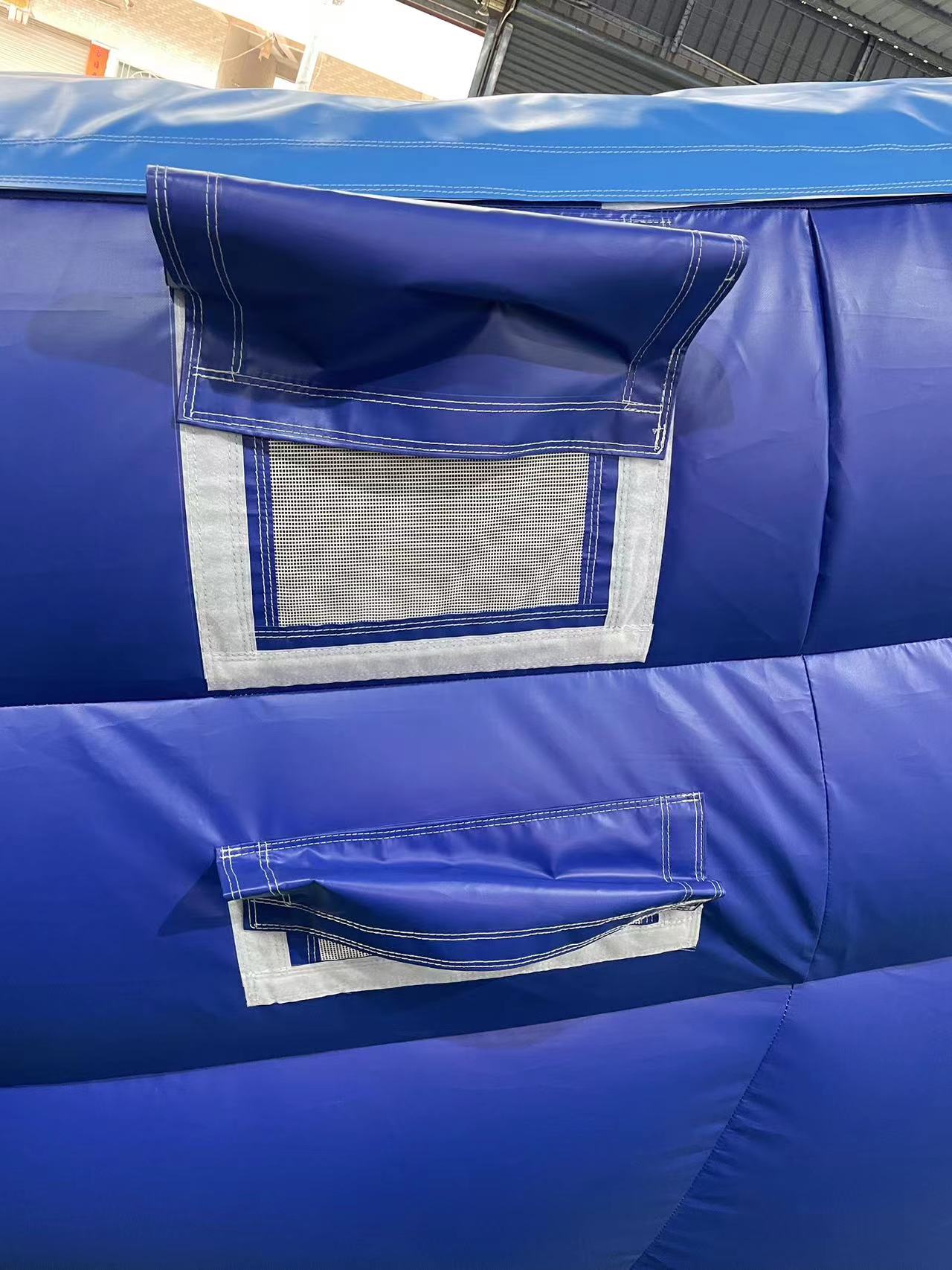 AB-207 FMX Custom premium safe jumping air bag freestyle ramp Moto stunt airbag inflatable fmx landing airbag