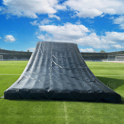 FMX-026 12X5X4m Inflatable Air Ramp Inflatable Landing Airbag for Bmx Fmx Mtb Freestyle Sports Can Customized Color