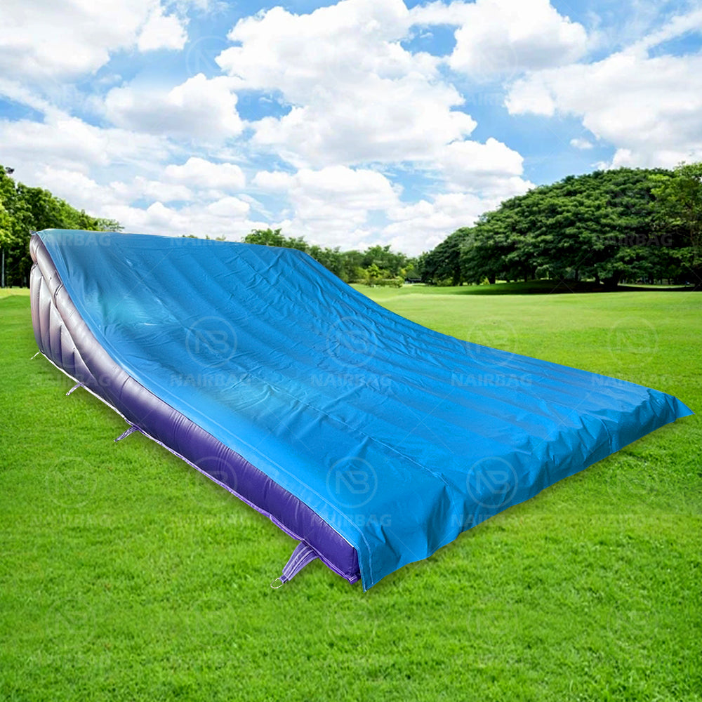 NB-AB250 Size 8x5x2mt BMX Landing Ramp for Tranning  Inflatable Landing Airbag For Bike