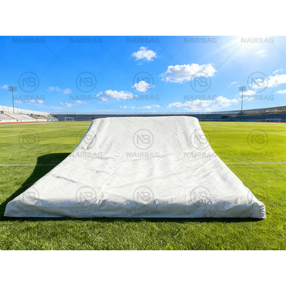 BMX-025 8x6x2.8m Inflatable BMX Landing Airbag for Backyard Trainning Fit for Kids and Adults