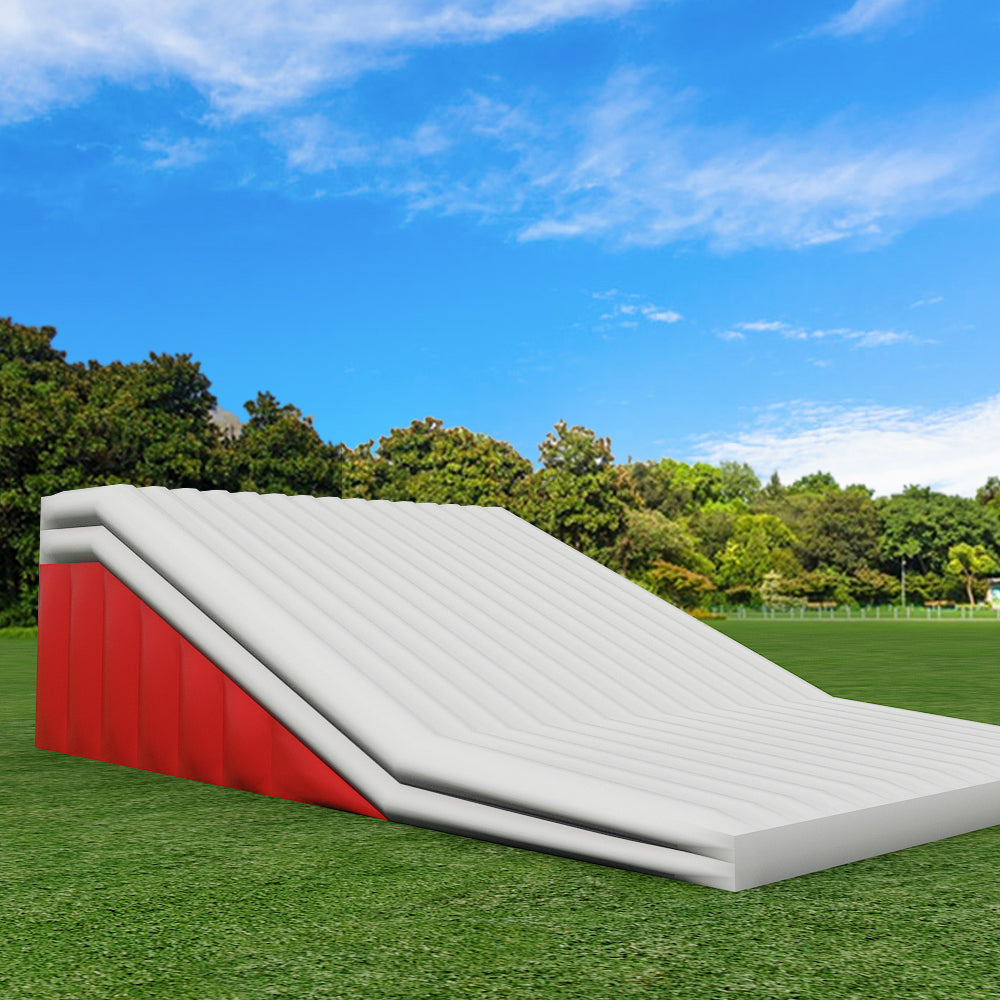 Bmx Inflatable Ramp AB-020 Nairbag 12x7x3.5m BMX Inflatable Stunt Jumping Landing Air Ramp