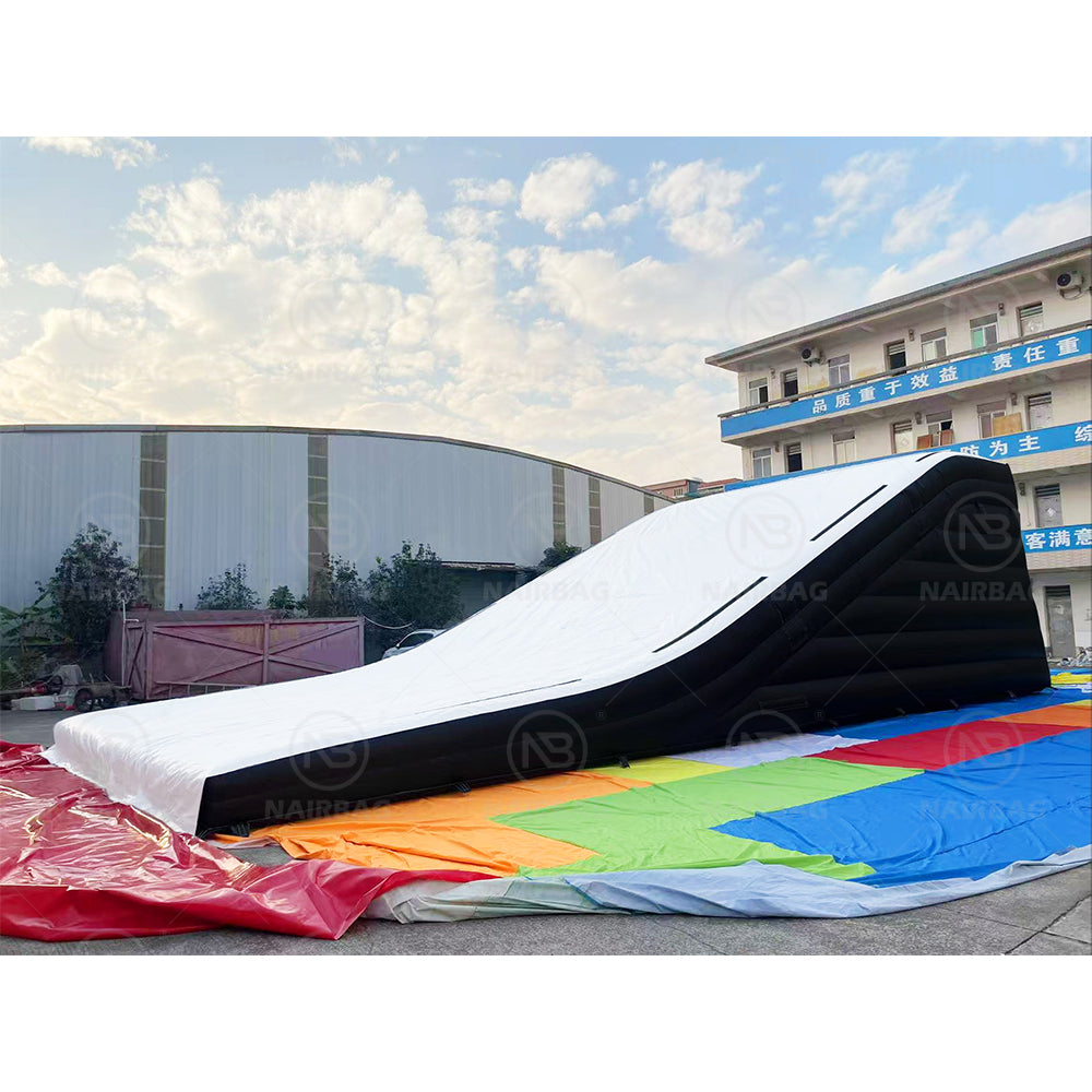 FMX-020 Inflatable  Fmx Landing Airbag Inflatable Freestyle Jumping Landing Ramp Back Flip Airbag