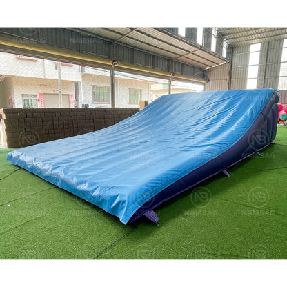 NB-AB250 Size 8x5x2mt BMX Landing Ramp for Tranning  Inflatable Landing Airbag For Bike