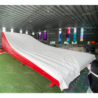 FMX-001 Outdoor inflatable landing airbag customized size safety inflator airbag landing inflatable airbag landing