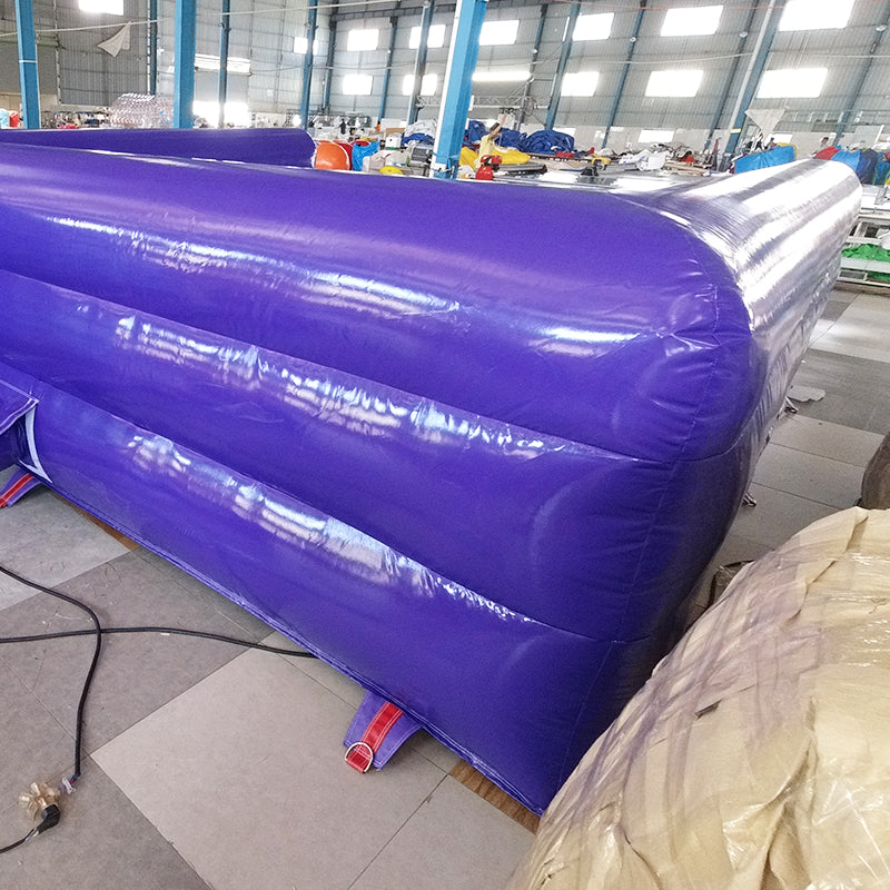 AB-037 Purple Allaround Airbag 4x4x1.25m Small Inflatable Landing Air Bag