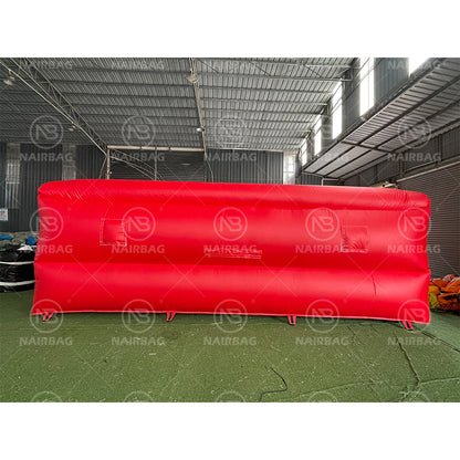ABSQ-001 7x7x2.15m（22.96*22.96ft） Inflatable BMX Landing Airbag Sport for Freefall Trainning