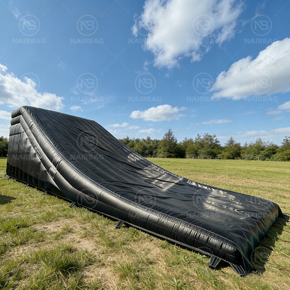 FMX-026 12X5X4m Inflatable Air Ramp Inflatable Landing Airbag for Bmx Fmx Mtb Freestyle Sports Can Customized Color
