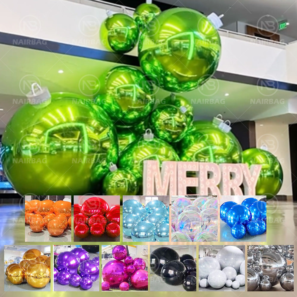 Factory Customized Exhibition Event Inflatable Mirror Ball Giant laser Inflatable Mirror Ball disco inflatable mirror ball